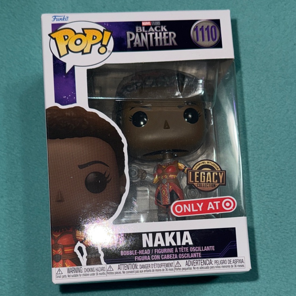 Funko Pop! Nakia with Red and Gold Armor